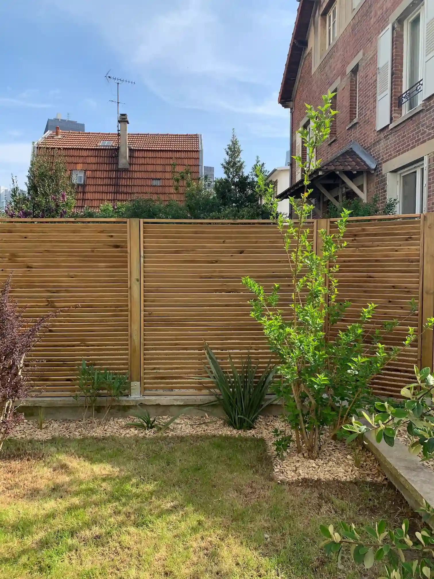 Restructuration paysagère dans un jardin à Puteaux